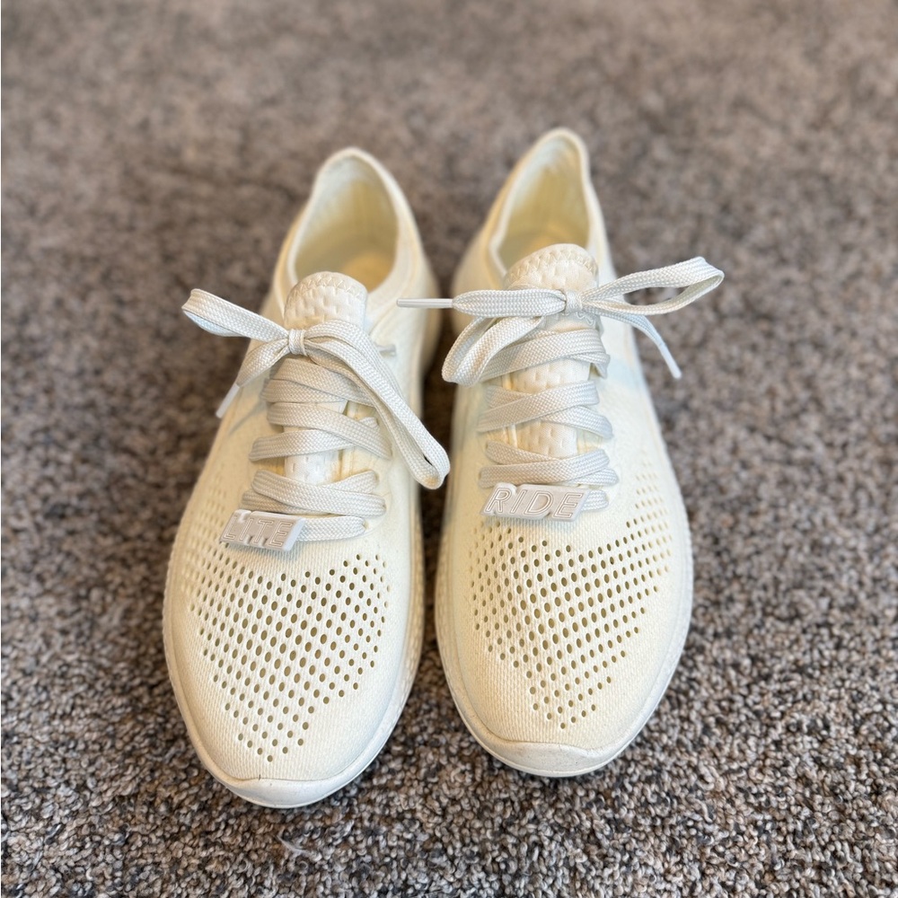 Women's Cream Croc Sneakers